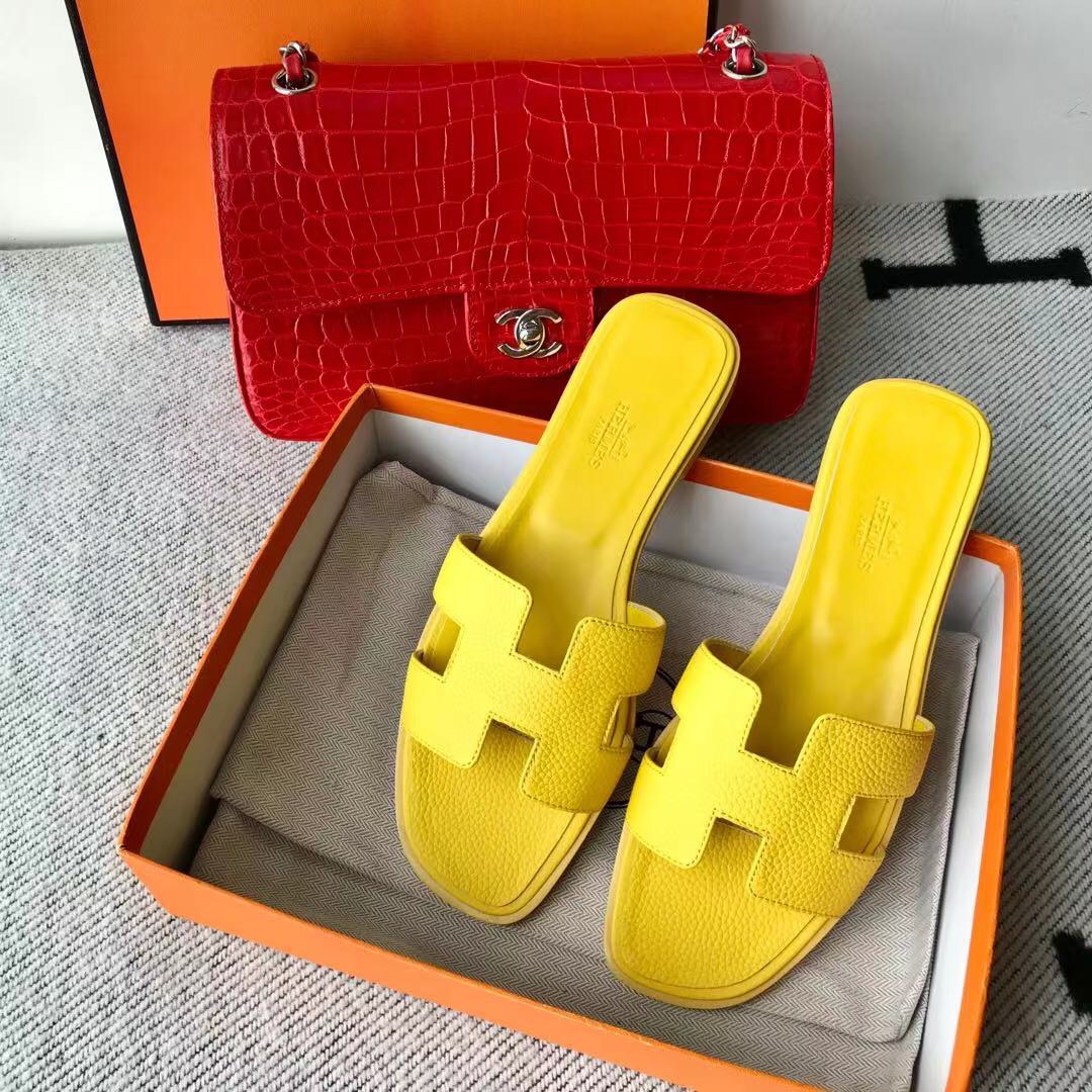 에르메스 올수공 오란 슬리퍼 샌들 토고 20